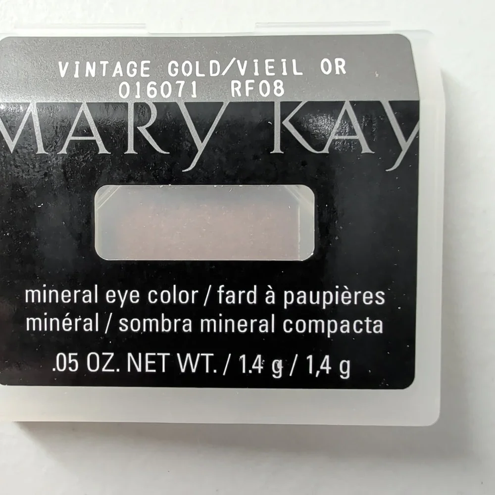 Mary Kay Mineral Eye Color Vintage Gold 016071 RF08 Eyeshadow Refill 0.05 oz